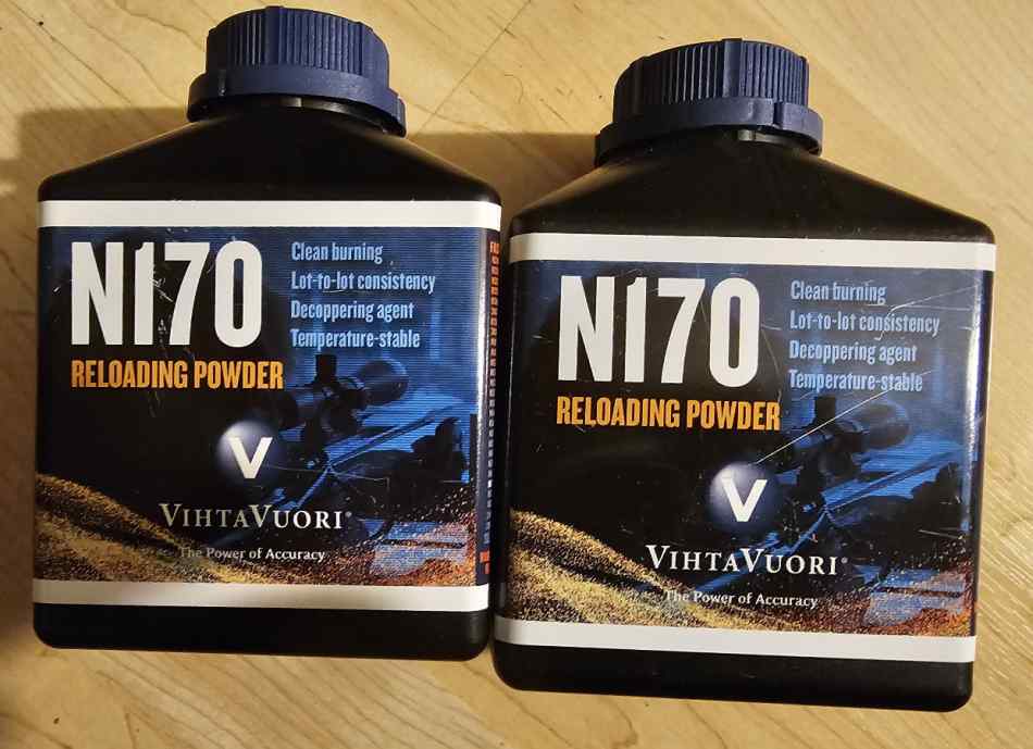 VV N170 Reloading Power
