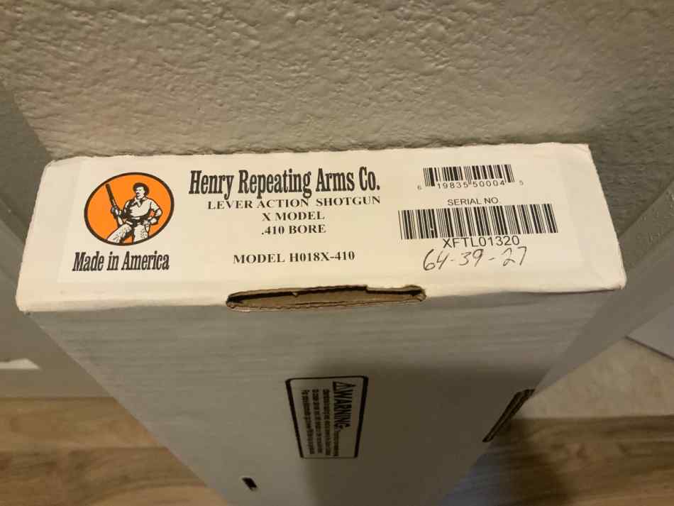 Henry 410X