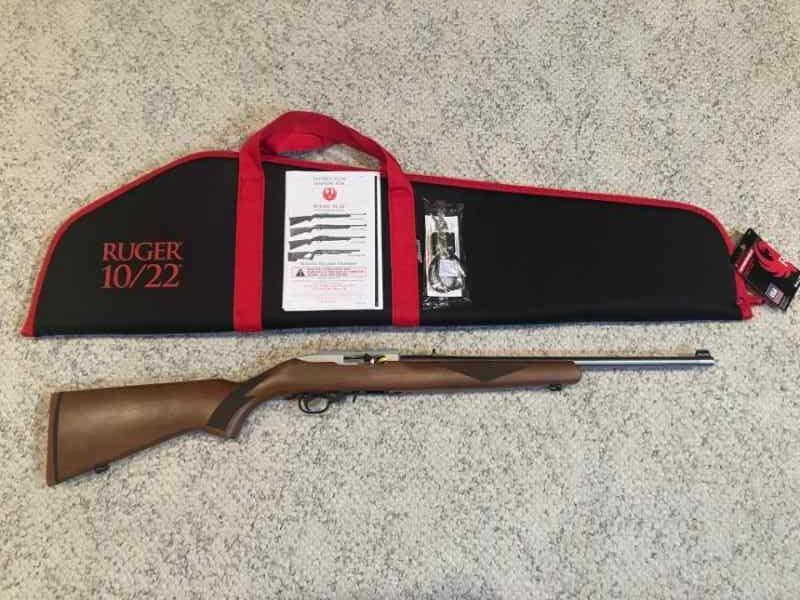 Ruger 10/22 stainless with sporter stock