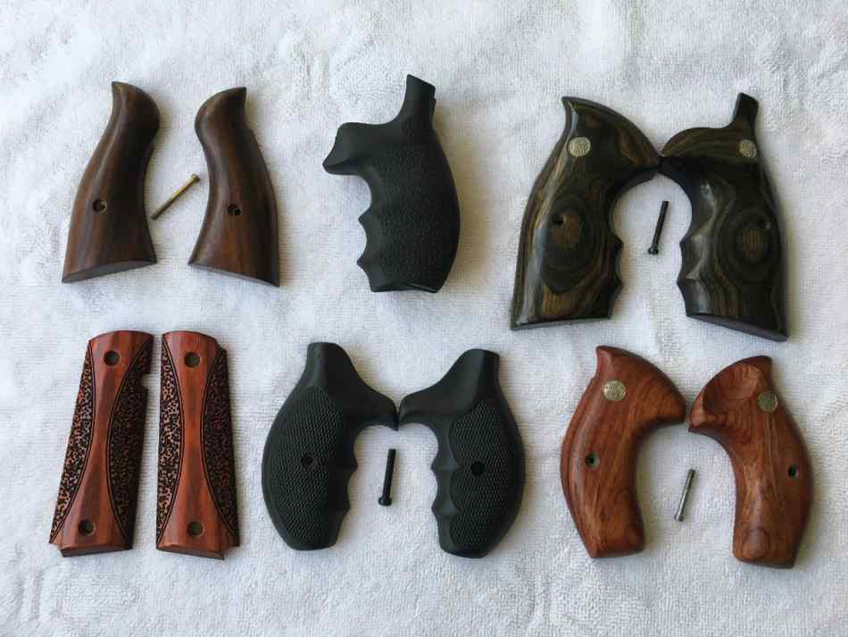 S&amp;W Revolver and 1911 Grips 