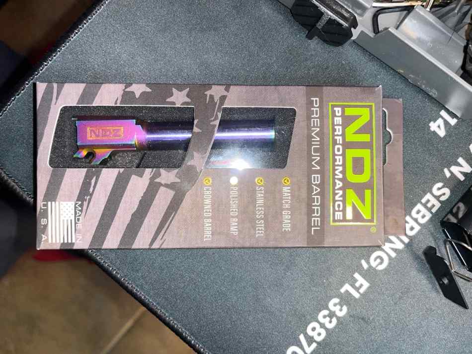NDZ P365XL Spectrum new barrel 