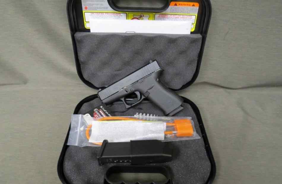 Glock G43X 9mm Pistol, 