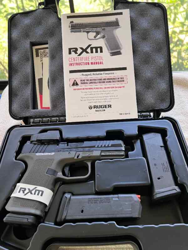 Ruger RXM 9 mm   Lipsey's  SP.    REDUCED  !!!